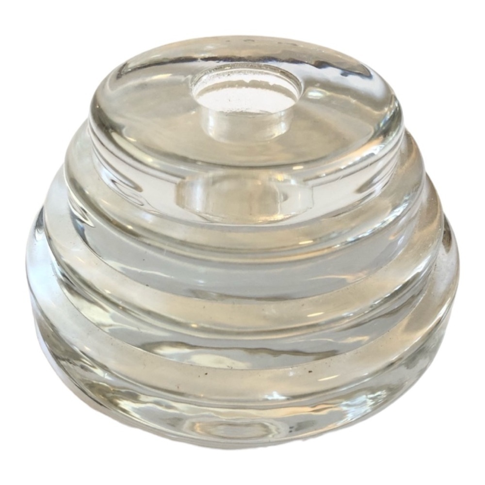 Modern Minimalist Glass Taper Candle Holder